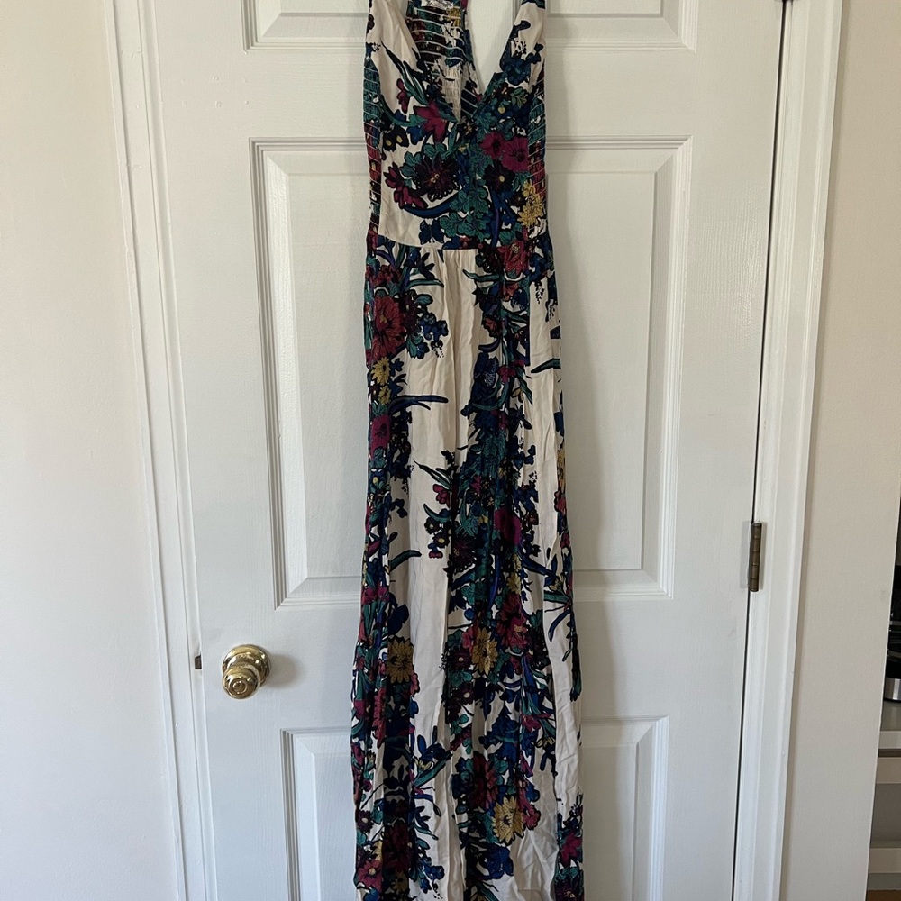 Free People Floral Maxi Dress
